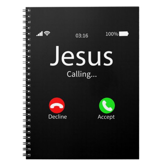 Jesus Is Calling Christelijk Notitieboek (Voorkant)