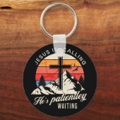 Jesus is calling sleutelhanger (Voorkant)