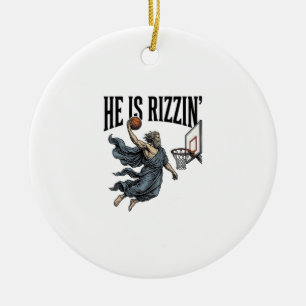 Jesus Is Calling Telefoon Scherm Christelijke Vect Keramisch Ornament