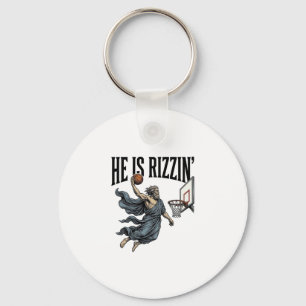 Jesus Is Calling telefoon scherm Christelijke Vect Sleutelhanger