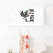 Jesus Is Calling telefoon scherm Christelijke Vect Spandoek (Insitu)