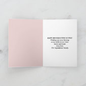 JESUS IS Christelijke Pasen RISEN Feestdagen Kaart (Binnen)