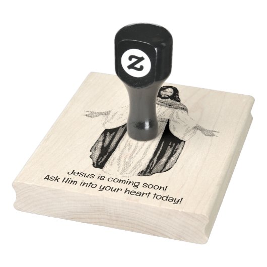 Jesus is coming! rubberstempel (Stempel)