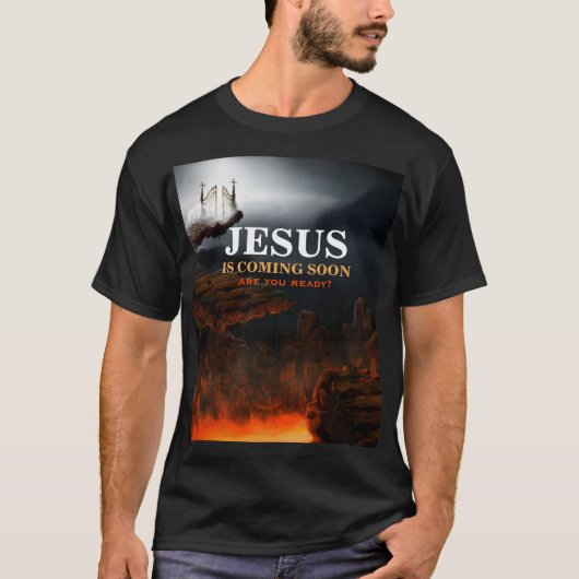 JESUS IS COMING SOON T-SHIRT (Voorkant)