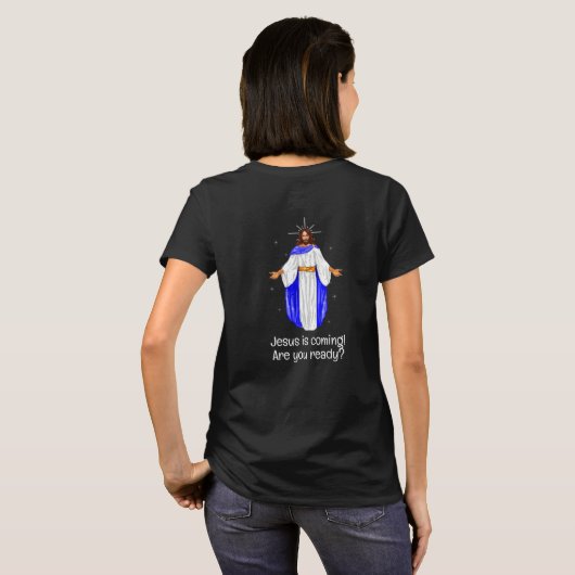 Jesus is coming! t-shirt (Achterkant volledig)