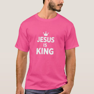 Jesus is de Christelijke citaat van de Bijbelse Sc T-shirt