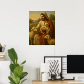 Jesus Is de Herder #1™ LDS Muur Kunst Poster (Thuiskantoor)