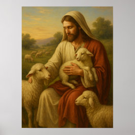 Jesus Is de Herder #1™ LDS Muur Kunst Poster