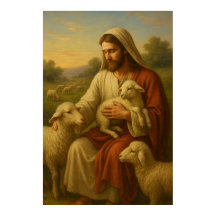 Jesus Is de Herder #1™ LDS Muur Kunst Poster