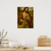 Jesus Is de Herder #4™ LDS Muur Kunst Poster (Keuken)