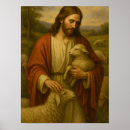 Jesus Is de Herder #4™ LDS Muur Kunst Poster