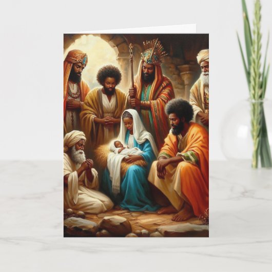 Jesus is de Rede van het Seizoen II Feestdagen Kaart (Voorkant)