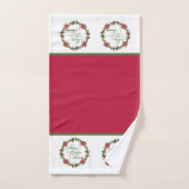 Jesus is de reden badhanddoekenset bad handdoek (Handdoek)