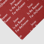 Jesus is de reden Tissue Paper Kerstmis Tissuepapier (Detail)