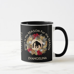 JESUS IS DE REDEN VAN DE Mok VOOR kerstkoffie