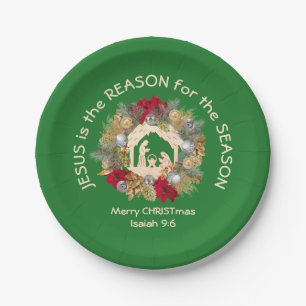 JESUS IS DE REDEN VAN HET Bord "Groenboek kerstmis