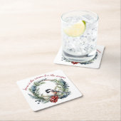 JESUS IS DE REDEN VOOR DE SASON-kerstcitaat Kartonnen Onderzetters (Insitu)