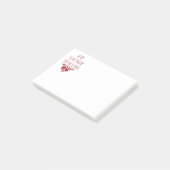 JESUS IS DE REDEN VOOR DE SASON-kerstcitaat Post-it® Notes (Schuin)