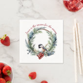 JESUS IS DE REDEN VOOR DE SASON-kerstcitaat Servet (Insitu)