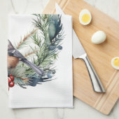 JESUS IS DE REDEN VOOR DE SASON-kerstcitaat Theedoek (Quarter Fold)