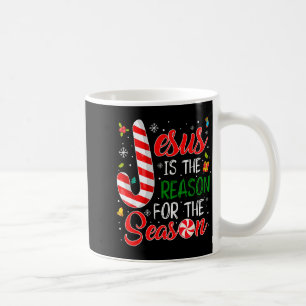 Jesus Is De Reden Voor Het Seizoen Kerst Pajam Koffiemok