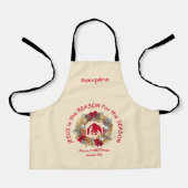 JESUS IS DE REDEN VOOR Kerstmis Schort (Voorkant)