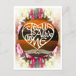 JESUS is & De Trooster ...Ansichtkaart Briefkaart