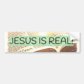 JESUS IS ECHT! BUMPERSTICKER (Voorkant)
