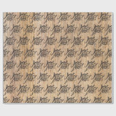 Jesus is een kerstbos Christelijk rustiek Cadeaupapier (Vlak)