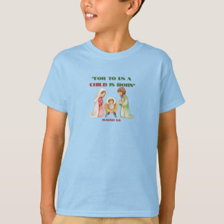 Jesus Is Geboren - Kerst Thema T-shirt