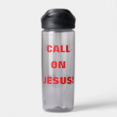 JESUS IS GOD/ROEP JESUS AAN! WATERFLES (Achterkant)