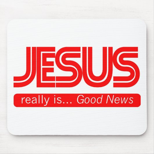 Jesus is Good News Muismat (Voorkant)