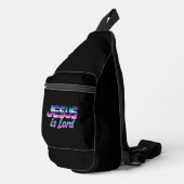 JESUS is Heer - Christelijk Sling Bag (Rechterhoek)
