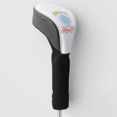 Jesus Is het Antwoord Christelijk Kruis Vectorontw Golfheadcover (Schuin)