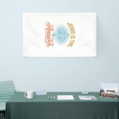 Jesus Is het Antwoord Christelijk Kruis Vectorontw Spandoek (Beurs)