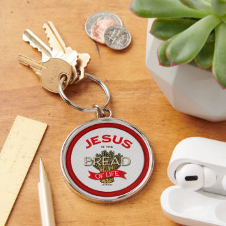 Jesus is het Brood des Levens Sleutelhanger