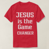 JESUS IS HET CHRISTELIJKE GRAFISCHE ONTWERP VAN DE T-SHIRT (Design voorkant)