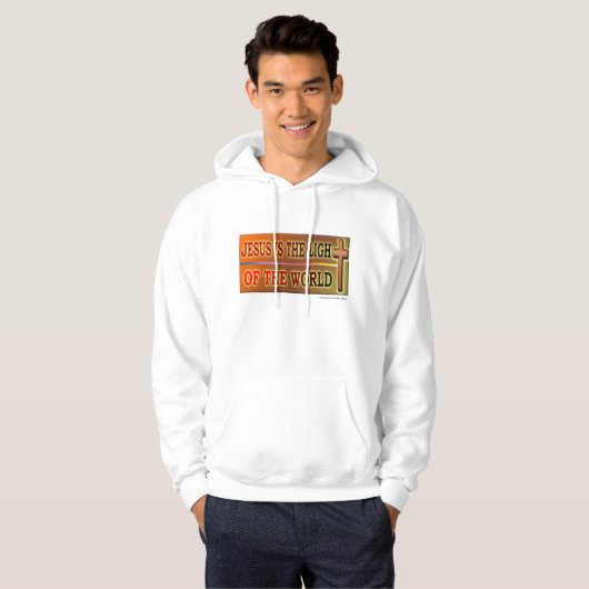 JESUS IS HET LICHT HOODIE (Voorkant volledig)