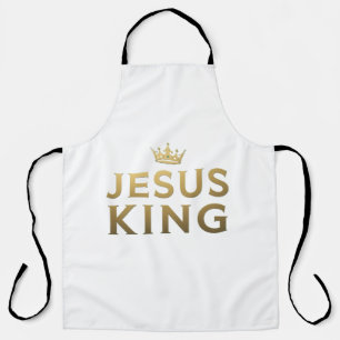 Jesus Is King - All-Over Print Christelijk Schort