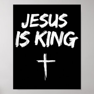 Jesus Is King Bijbelvers John 14_6 Christelijke Go Poster