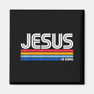 Jesus Is King Christelijk Kruis God Gelofte Bijbel Magneet