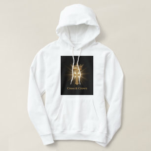 Jesus Is King Gouden Kroon Christelijke Trui voor  Hoodie