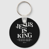 Jesus Is King Jesus Johannes 146 Kostuum Christeli Sleutelhanger (Voorkant)