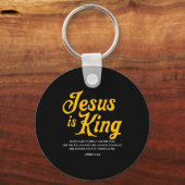 Jesus Is King John 14_6 Costume Jesus Christian (o Sleutelhanger (Voorkant)