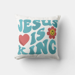 Jesus Is King Kussenhoes Kussen
