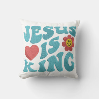 Jesus Is King Kussenhoes Kussen