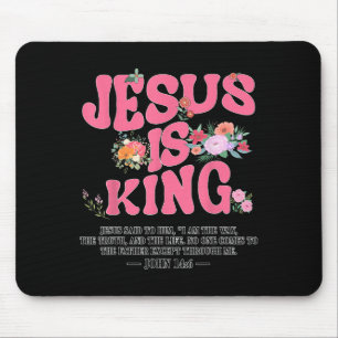 Jesus Is King Nk Christelijk Peuter God Zuster Doc Muismat
