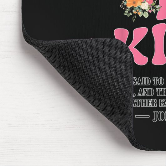 Jesus Is King Nk Christian Toddler God Sister Daug Muismat (Hoek)