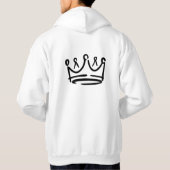 Jesus is King trui Hoodie (Achterkant)