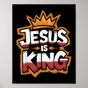Jesus Is Koning Poster
